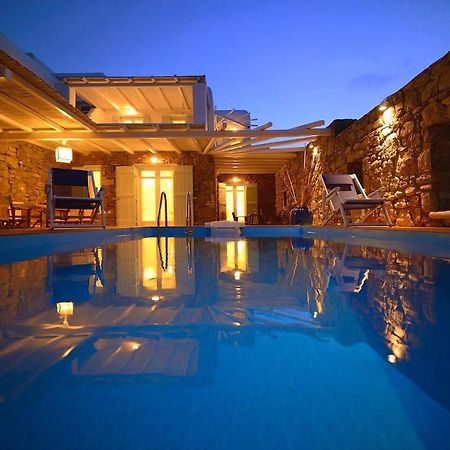 Allaya,Panormos Villa Private Pool Eksteriør billede